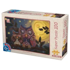 DToys 2 Hiboux*Enfant Oiseaux|Dès 6 Ans : 50 À 100 Pièces