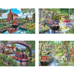HOP - House of Puzzles 4 Puzzles - Croiser les Canaux* Bateaux|Rétros Et Nostalgie