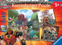 Ravensburger 3 Puzzles - Gormiti*Enfant Puzzles Pour Enfants|Dès 5 Ans : 31 À 49 Pièces