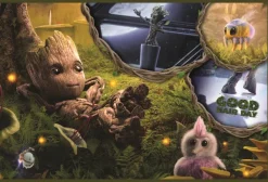 Trefl 2 Puzzles - Je Suis Groot - Marvel Les Gardiens De La Galaxie*Enfant À Partir De 9 Ans|Puzzles Pour Enfants