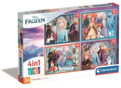 Clementoni 4 Puzzles - La Reine des Neiges*Enfant Dès 3 Ans : 11 À 20 Pièces|À Partir De 3 Ans