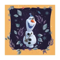 Dino 3 Puzzles - La Reine des Neiges : Joyeux Automne*Enfant Puzzles Pour Enfants|Dès 6 Ans : 50 À 100 Pièces