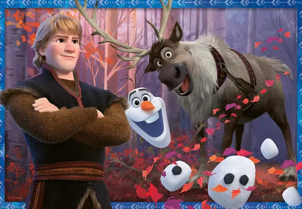 Ravensburger 2 Puzzles - La Reine des Neiges II*Enfant Puzzles Pour Enfants|Dès 4 Ans : 21 À 30 Pièces