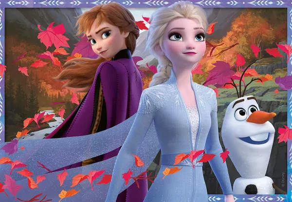 Ravensburger 2 Puzzles - La Reine des Neiges II*Enfant Puzzles Pour Enfants|Dès 4 Ans : 21 À 30 Pièces
