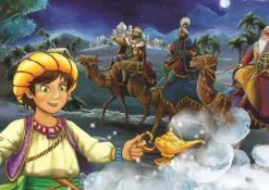 Art Puzzle 2 Puzzles - Lampe Magique*Enfant Puzzles Pour Enfants|Dès 6 Ans : 50 À 100 Pièces