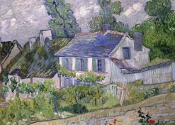 Grafika 2 Puzzles - L'Art de Van Gogh : La Nuit étoilée, 1889 - Maison à Auvers, 1890* Art|De 500 À 999 Pièces
