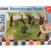 Ravensburger 2 Puzzles - Loup*Enfant Puzzles Pour Enfants|Dès 3 Ans : 11 À 20 Pièces