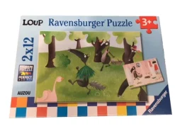 Ravensburger 2 Puzzles - Loup*Enfant Puzzles Pour Enfants|Dès 3 Ans : 11 À 20 Pièces