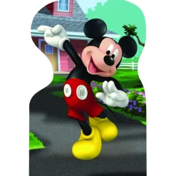 Dino 4 Puzzles - Mickey en Ville*Enfant Puzzles Pour Enfants|Dès 6 Ans : 50 À 100 Pièces