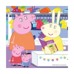 Dino 3 Puzzles - Peppa Pig*Enfant Puzzles Pour Enfants|Dès 6 Ans : 50 À 100 Pièces