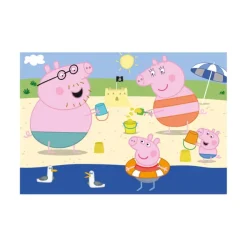 Dino 2 Puzzles - Peppa Pig: En Vacances*Enfant Puzzles Pour Enfants|Animaux De La Ferme