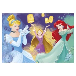 Dino 2 Puzzles - Princesses*Enfant Puzzles Pour Enfants|Dès 6 Ans : 50 À 100 Pièces