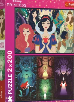 Trefl 2 Puzzles - Princesses Enchanteresses - Princesse Disney*Enfant À Partir De 9 Ans|Puzzles Pour Enfants