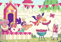 Ravensburger 2 Puzzles - Puzzle & Play - Royale Party*Enfant Puzzles Pour Enfants|Dès 4 Ans : 21 À 30 Pièces