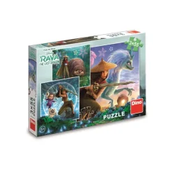 Dino 3 Puzzles - Raya et ses Amis*Enfant Puzzles Pour Enfants|Carré