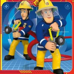Ravensburger 3 Puzzles - Sam le Pompier*Enfant Pompiers, Police, Secours|Dès 5 Ans : 31 À 49 Pièces