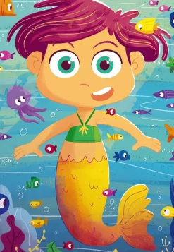 Ravensburger 3 Puzzles - Sirènes et Monstres Marins*Enfant Puzzles Pour Enfants|Dès 4 Ans : 21 À 30 Pièces