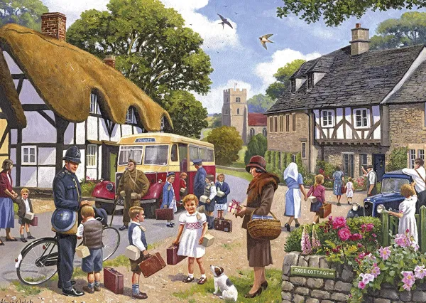 Gibsons 4 Puzzles - The Evacuees* Rétros Et Nostalgie|Villes Et Villages