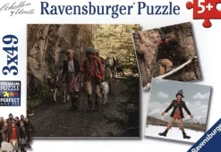 Ravensburger 3 Puzzles - Une Cloche pour Ursli*Enfant Série Tv|Dès 5 Ans : 31 À 49 Pièces