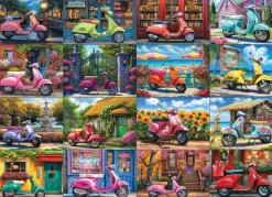 Eurographics 16 Scooters by Chris Bigelow*Enfant Puzzles Pour Enfants|Déco Et Objets