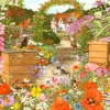 HOP - House of Puzzles Abeille Heureuse* Oiseaux|Forêts, Fleurs Et Jardins
