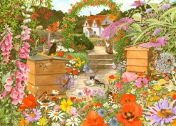 HOP - House of Puzzles Abeille Heureuse* Oiseaux|Forêts, Fleurs Et Jardins