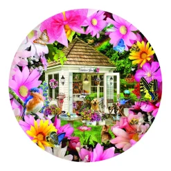 SunsOut Abri de Jardin en Fleur* Rond|Oiseaux