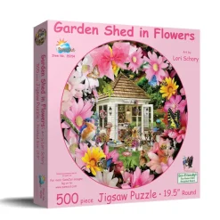 SunsOut Abri de Jardin en Fleur* Rond|Oiseaux