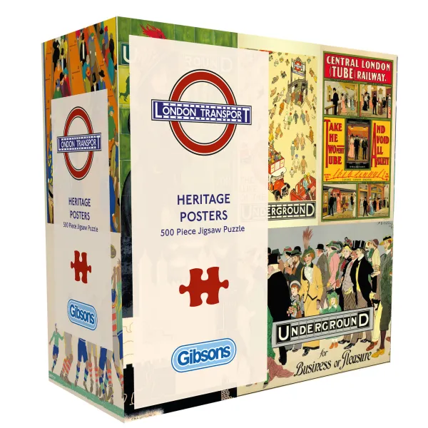 Gibsons Affiches Tfl Heritage* Déco Et Objets|Collages