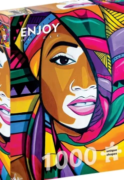 Enjoy Puzzle African Beauty*Femme Déco Et Objets|Hommes Et Femmes