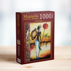 Magnolia African Woman*Femme Hommes Et Femmes|De 1 000 Pièces