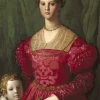 Grafika Agnolo Bronzino : Jeune Femme et Son Petit Garçon, 1540* De 2 000 Pièces|De 2 000 Pièces