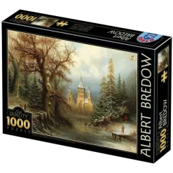 DToys Albert Bredow - Romantic Winter Landscape* Rétros Et Nostalgie|Églises, Cathédrales Et Mosquées