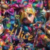 Bluebird Puzzle Alice au Pays des Graffitis*Enfant Puzzles Pour Enfants|Art