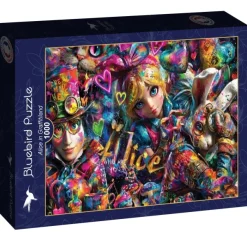 Bluebird Puzzle Alice au Pays des Graffitis*Enfant Puzzles Pour Enfants|Art