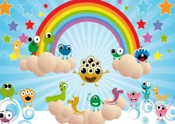 Bluebird Puzzle Alien in the sky*Enfant Puzzles Pour Enfants|Dès 5 Ans : 31 À 49 Pièces