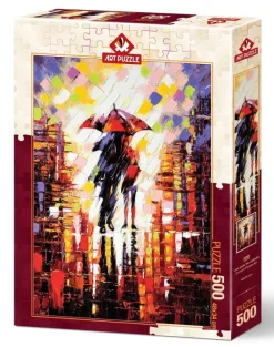 Art Puzzle Amour Sous le Parapluie*Femme Hommes Et Femmes|De 500 À 999 Pièces