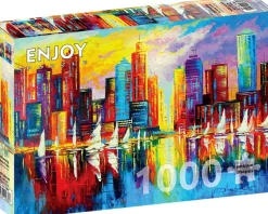 Enjoy Puzzle An Evening in New York* Villes Et Villages|États-Unis Et Canada