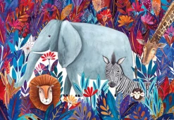 DToys Andrea Kürti - Andrea Kürti: Tropical* Pays D'Afrique|Éléphants