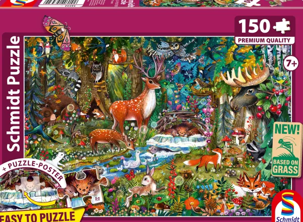 Schmidt Spiele Animaux de la Foret*Enfant À Partir De 9 Ans|Animaux De La Forêt