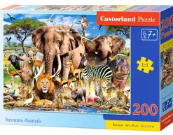 Castorland Animaux de la Savanne*Enfant À Partir De 9 Ans|Oiseaux