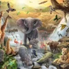 Schmidt Spiele Animaux en Afrique*Enfant Pays D'Afrique|Animaux Sauvages