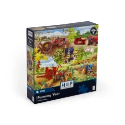 HOP - House of Puzzles Année Agricole* Tracteurs|Rétros Et Nostalgie