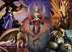 Bluebird Puzzle Anne Stokes - Anne Stokes - Dragon Fellowship*Femme Animaux Fantastiques|Dragons