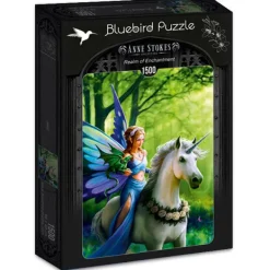 Bluebird Puzzle Anne Stokes - Anne Stokes - Realm of Enchantment*Femme De 1 500 Pièces|De 1 500 Pièces