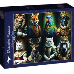 Bluebird Puzzle Anthropomorphisme*Femme Chats|Animaux Sauvages