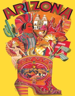 New York Puzzle Company Arizona Mini* Pièces Mini|États-Unis Et Canada