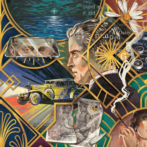 Ravensburger Art & Soul - Gatsby le Magnifique* Carré|Affiches De Cinéma, Publicité