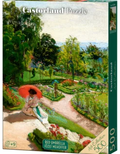 Castorland Art Collection - Parapluie Rouge, Józef Mehoffer* Forêts, Fleurs Et Jardins|Art