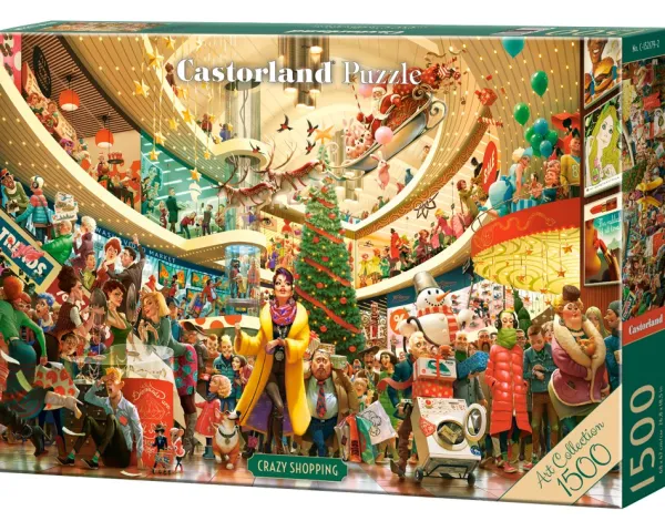 Castorland Art Collection - Shopping Fou*Femme De 1 500 Pièces|De 1 500 Pièces